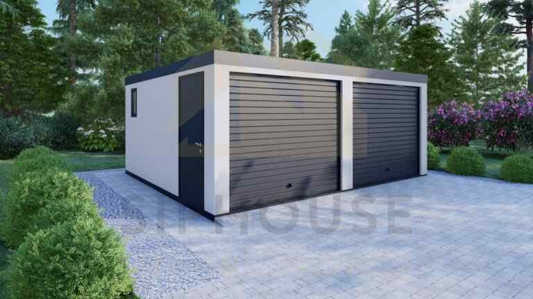 double doors garage kit 111