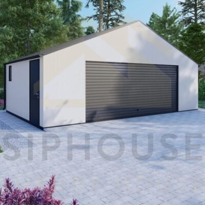 double prefab garage 116