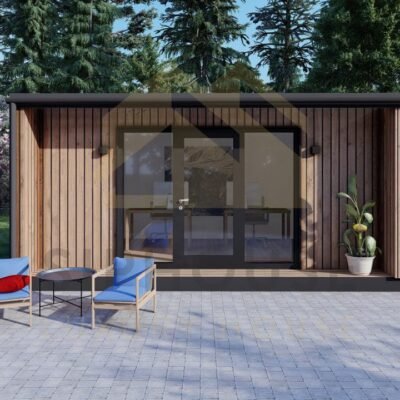 insulated garden office s38