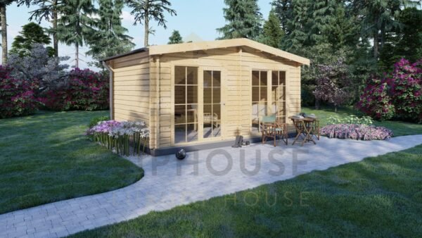 log cabin office s76 1