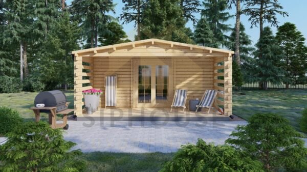 residential log cabin s74