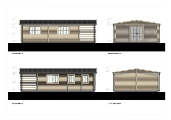 residential-log-cabin-s74-facad